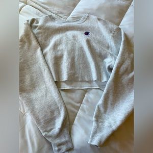 Champion crop sweatshirt. Size small.